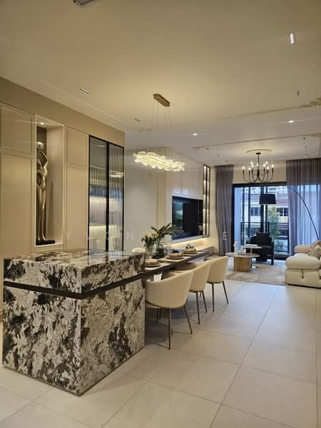 Condominium for Sale at The Atas - Yvonne Yep - Living Room - PropertyGuru.com.my