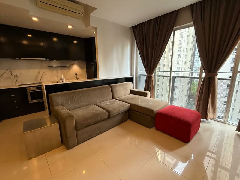 Service Residence for Rent at Verve Suites - Lilian Tan - Living Room - PropertyGuru.com.my