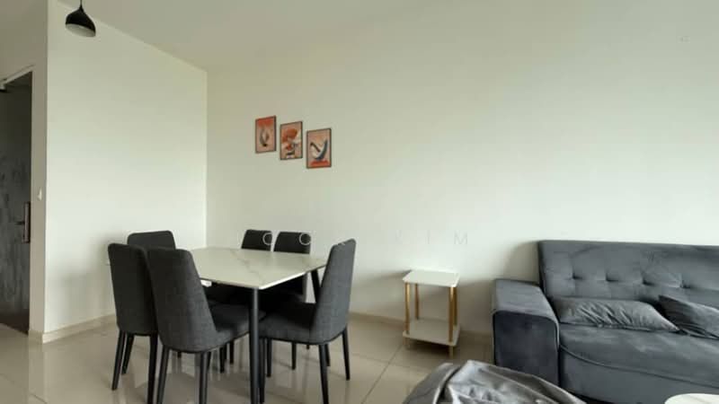 Service Residence for Rent at The M @ Medini Macrolink - Hock Kim - Living Room - PropertyGuru.com.my