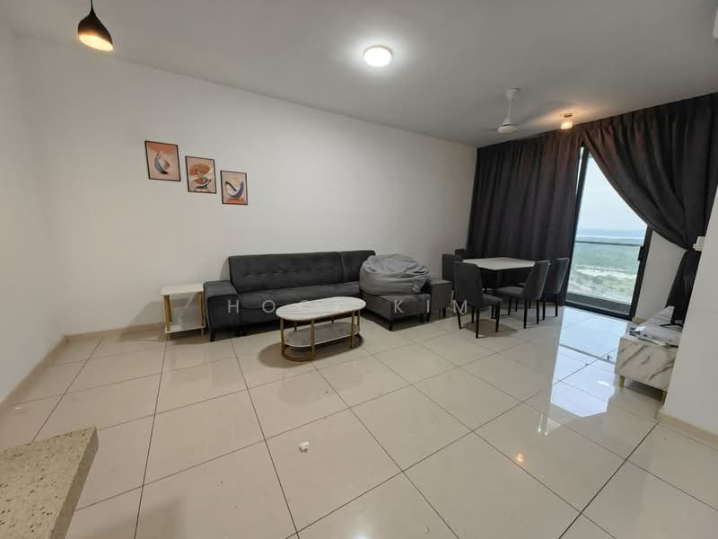Service Residence for Rent at The M @ Medini Macrolink - Hock Kim - Living Room - PropertyGuru.com.my
