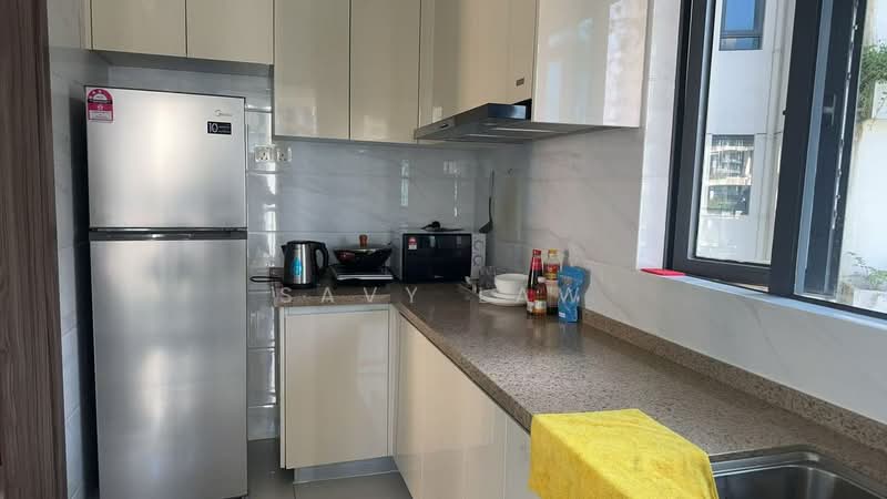 Kondominium untuk Disewa di Ataraxia Park @ Forest City - Savy Law - Kitchen - PropertyGuru.com.my