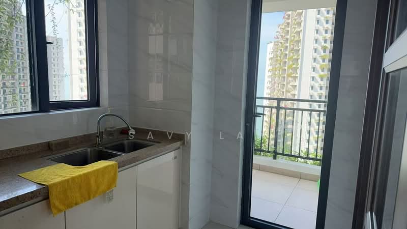 Kondominium untuk Disewa di Ataraxia Park @ Forest City - Savy Law - Kitchen - PropertyGuru.com.my