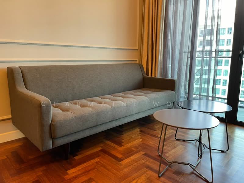 Servis Apartment untuk Disewa di Residency V - Charmaine Wong - Living Room - PropertyGuru.com.my