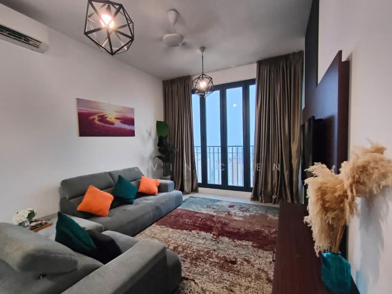 Servis Apartment untuk Disewa di Sky Meridien - Kelvin Chen - Living Room - PropertyGuru.com.my