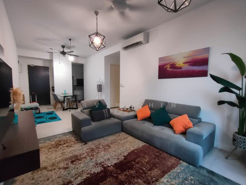 Servis Apartment untuk Disewa di Sky Meridien - Kelvin Chen - Living Room - PropertyGuru.com.my