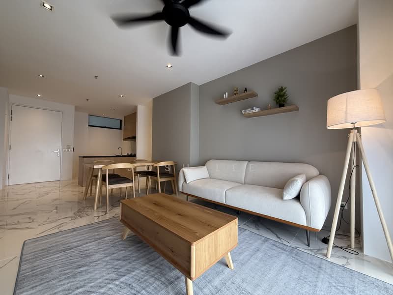 Service Residence for Sale at Lumi Tropicana Serviced Residence - Josh Lee - Living Room - PropertyGuru.com.my