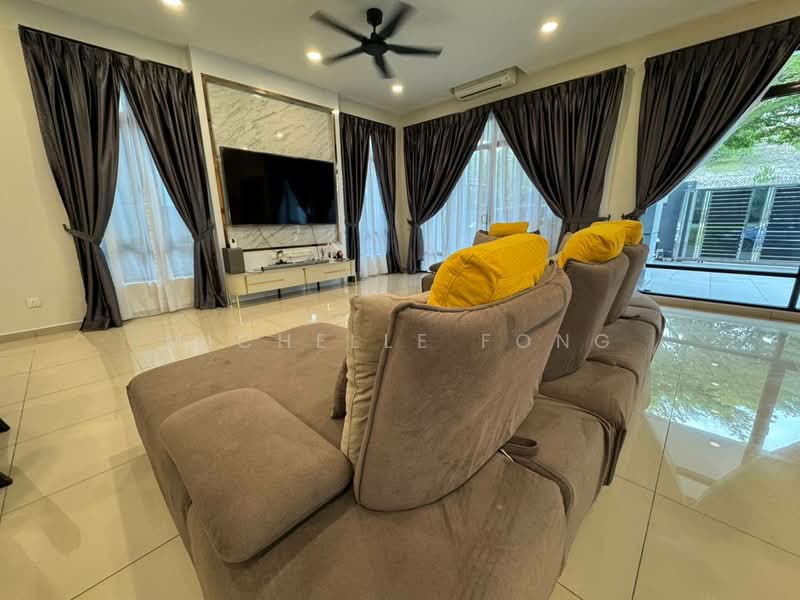 Semi-Detached House for Sale in Taman Setia Indah (Tebrau) - Michelle Fong - Living Room - PropertyGuru.com.my