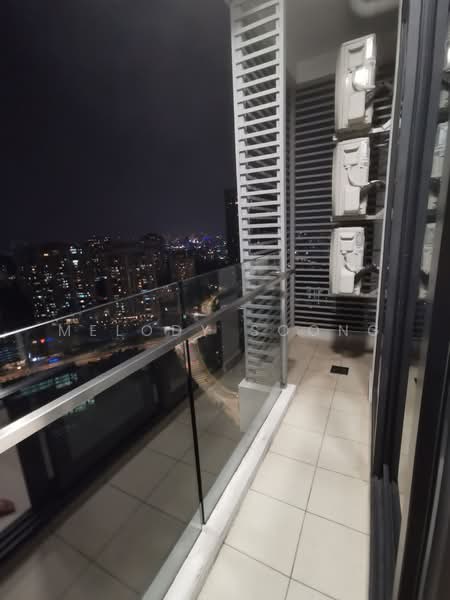Service Residence for Rent at Southlink - Melody Soong - Balcony - PropertyGuru.com.my