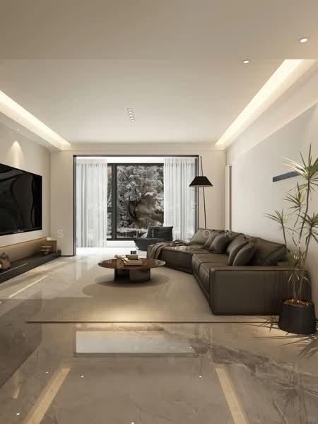 Servis Apartment untuk Dijual di KL48 - Shu Ji Kong - Living Room - PropertyGuru.com.my