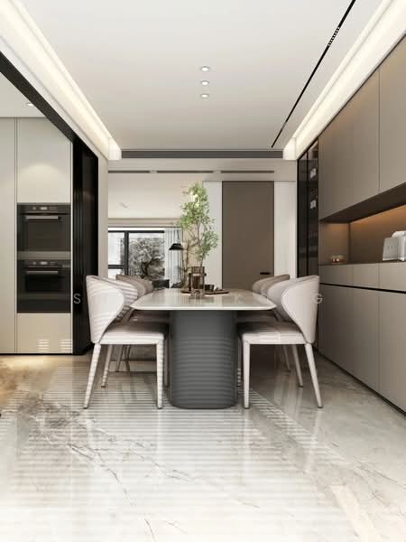 Servis Apartment untuk Dijual di KL48 - Shu Ji Kong - Dining Room - PropertyGuru.com.my