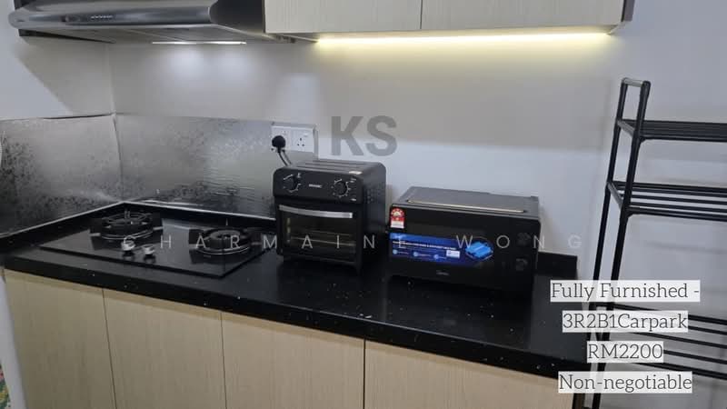Servis Apartment untuk Disewa di Sentul Point - Charmaine Wong - Kitchen - PropertyGuru.com.my