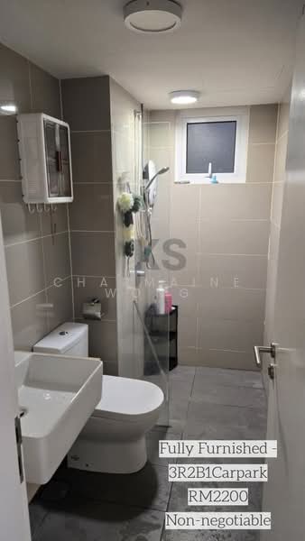 Servis Apartment untuk Disewa di Sentul Point - Charmaine Wong - Bathroom - PropertyGuru.com.my
