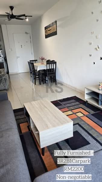 Servis Apartment untuk Disewa di Sentul Point - Charmaine Wong - Living Room - PropertyGuru.com.my