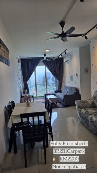 Servis Apartment untuk Disewa di Sentul Point - Charmaine Wong - Living Room - PropertyGuru.com.my