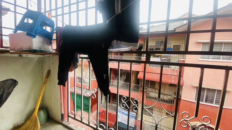 Flat for Sale at Taman Menglembu Impiana Adril, Lahat, Perak - Fatin . - Balcony - PropertyGuru.com.my