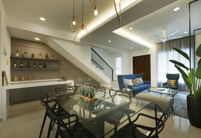 Rumah Teres 2 Tingkat untuk Dijual di Bandar Rimbayu (Telok Panglima Garang) - Dave KS - Living Room - PropertyGuru.com.my