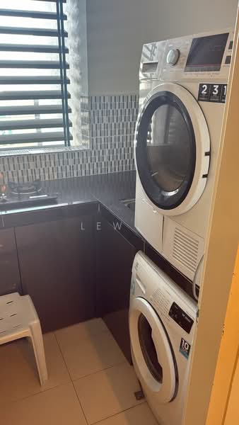 Servis Apartment untuk Disewa di Millennium Place @ Millennium Square - Lew . - Kitchen - PropertyGuru.com.my