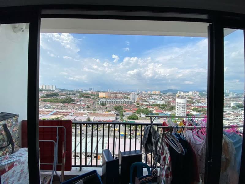 Service Residence for Sale at Sk One Residence - Terry Yee - Balcony - PropertyGuru.com.my