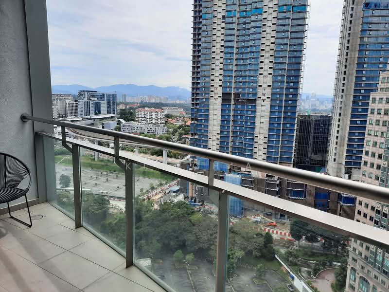 Servis Apartment untuk Disewa di Damansara City Residency (DC Residensi) - Kim Chia - Balcony - PropertyGuru.com.my