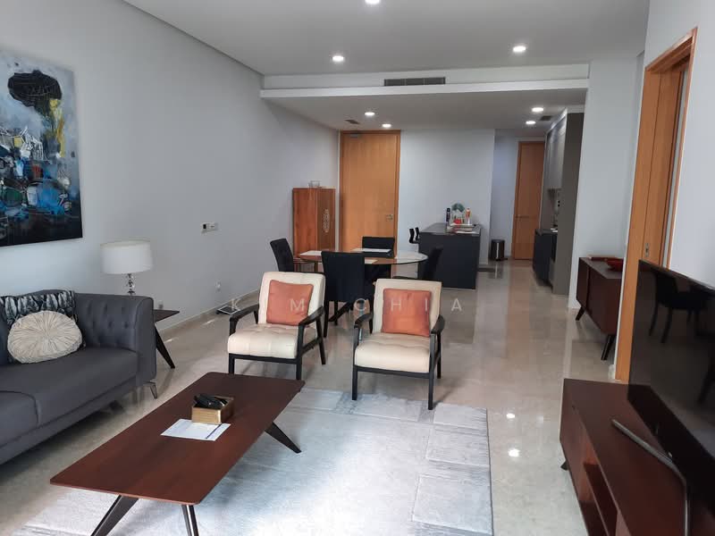 Servis Apartment untuk Disewa di Damansara City Residency (DC Residensi) - Kim Chia - Living Room - PropertyGuru.com.my