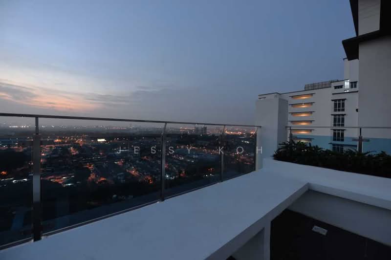 Servis Apartment untuk Disewa di D'Ambience Residences (Pangsapuri Ikatan Flora) - Jessy Koh - Balcony - PropertyGuru.com.my