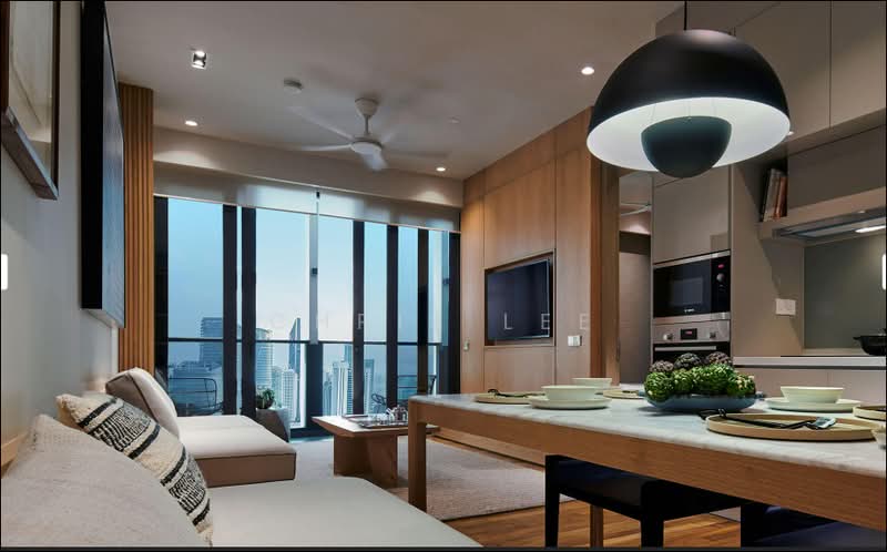 Kondominium untuk Dijual di The Conlay - CHRIS LEE - Living Room - PropertyGuru.com.my