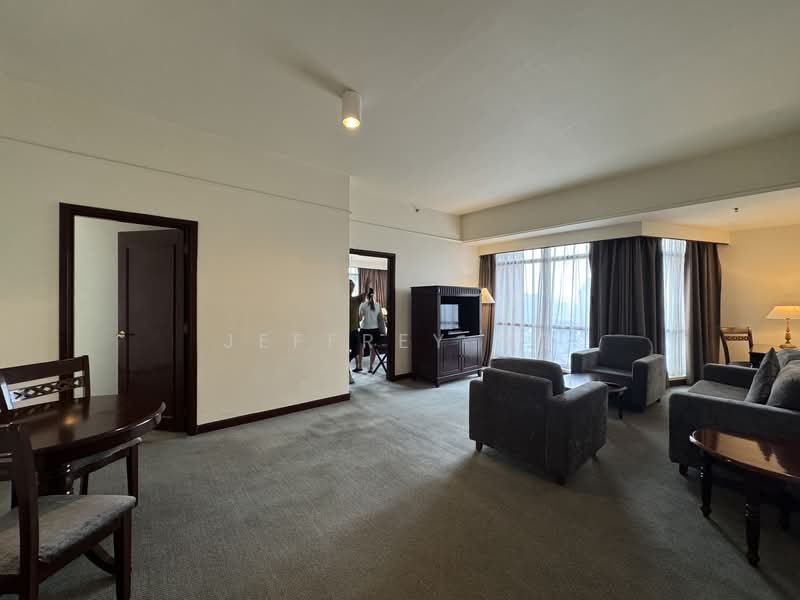 Servis Apartment untuk Dijual di Berjaya Times Square - Jeffrey Ng - Living Room - PropertyGuru.com.my