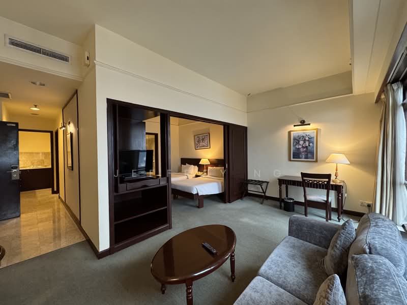 Servis Apartment untuk Dijual di Berjaya Times Square - Jeffrey Ng - Living Room - PropertyGuru.com.my