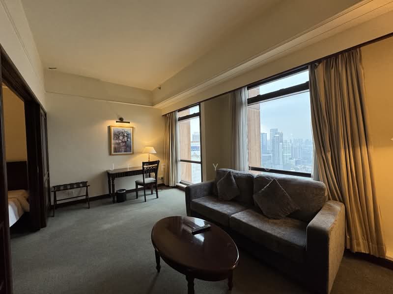 Servis Apartment untuk Dijual di Berjaya Times Square - Jeffrey Ng - Living Room - PropertyGuru.com.my