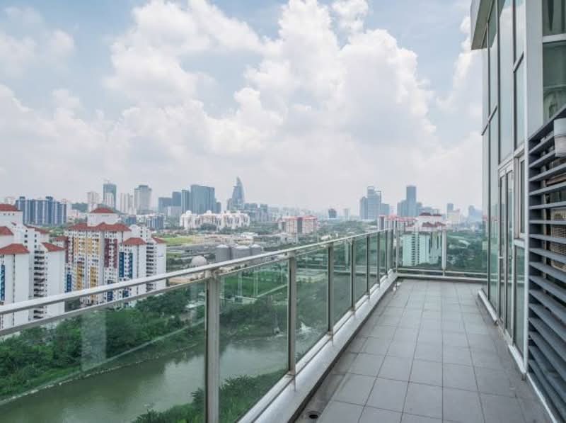 Service Residence for Rent at The Scott Garden SOHO - Hui Jun - Balcony - PropertyGuru.com.my