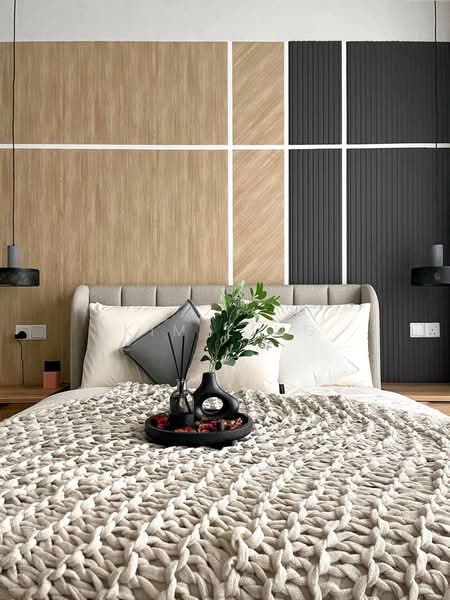 Service Residence for Rent at Sunway Belfield - Kim Ling - Master Bedroom - PropertyGuru.com.my