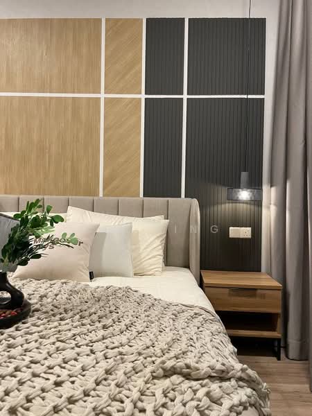 Service Residence for Rent at Sunway Belfield - Kim Ling - Master Bedroom - PropertyGuru.com.my