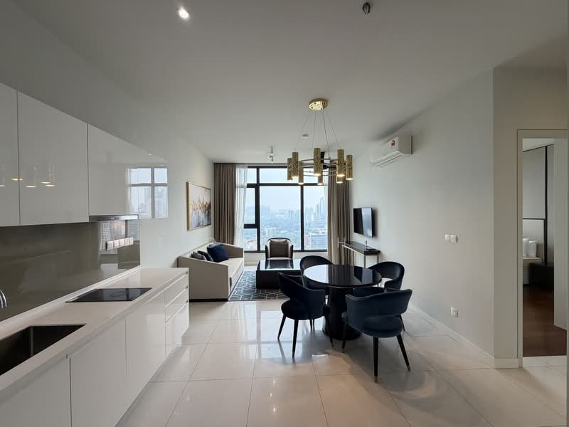 Service Residence for Rent at Service Suites @ Pavilion Embassy - Teddy Chin - Living Room - PropertyGuru.com.my