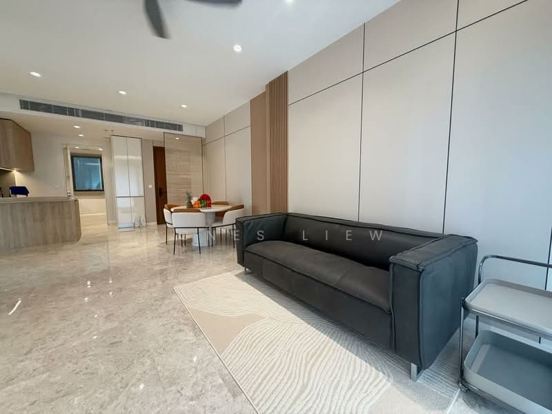 Service Residence for Sale at TRX Residences - Agnes Liew - Living Room - PropertyGuru.com.my