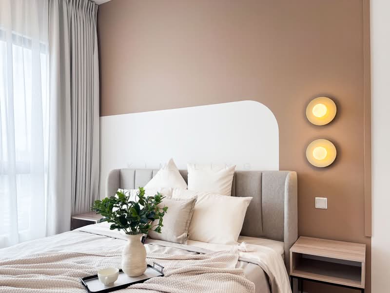 Service Residence for Rent at Sunway Belfield - Kim Ling - Master Bedroom - PropertyGuru.com.my