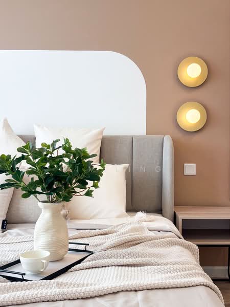 Service Residence for Rent at Sunway Belfield - Kim Ling - Master Bedroom - PropertyGuru.com.my