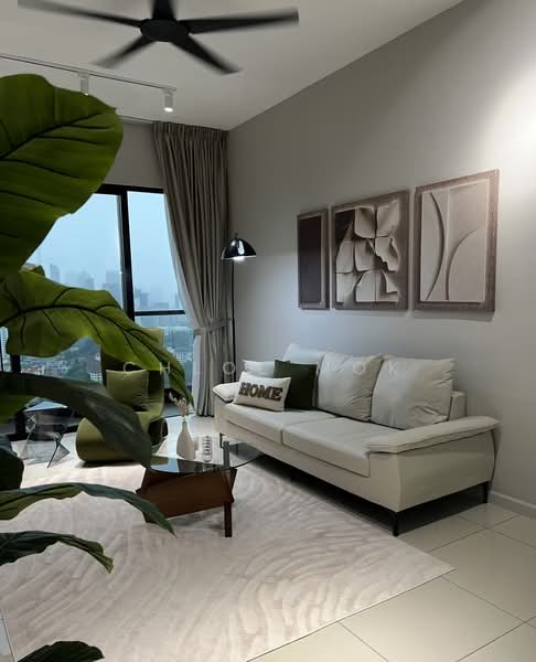Service Residence for Rent at Duta Park Residences - Chloe Mok - Living Room - PropertyGuru.com.my