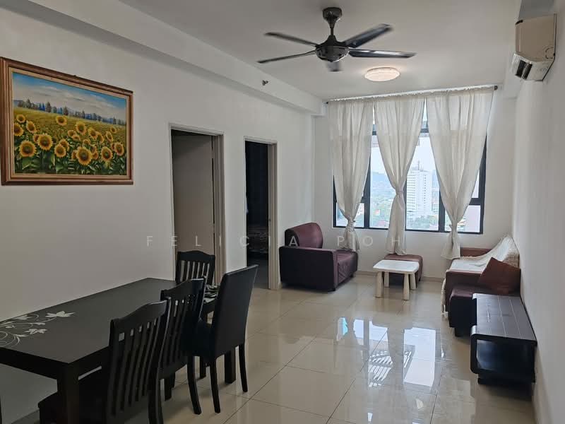 Service Residence for Rent at Centrestage Designer Suite - Felicia Poh - Living Room - PropertyGuru.com.my
