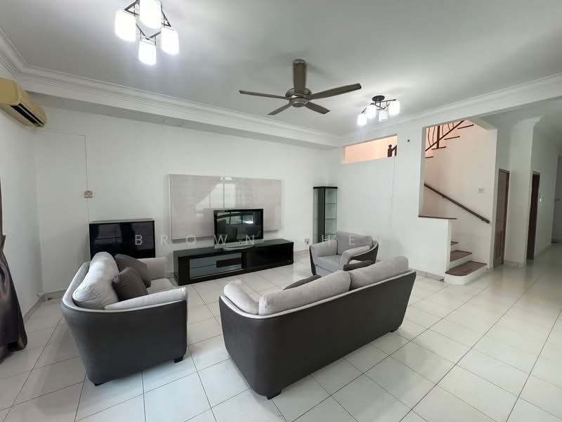 2-storey Terraced House for Rent in Taman Sutera Utama (Skudai) - Brown Cheng - Living Room - PropertyGuru.com.my