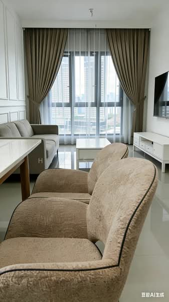 Service Residence for Rent at 2Rio Residence @ Bandar Puteri Puchong - Hin Shen - Living Room - PropertyGuru.com.my