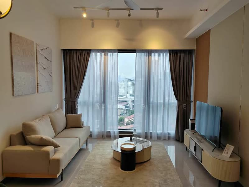 Service Residence for Sale at TRX Residences - Jia Yirng Lee - Living Room - PropertyGuru.com.my