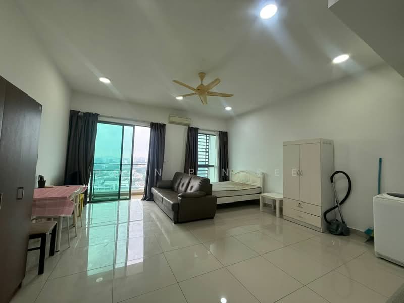 Service Residence for Rent at Cybersquare - Boon Pin See - Living Room - PropertyGuru.com.my