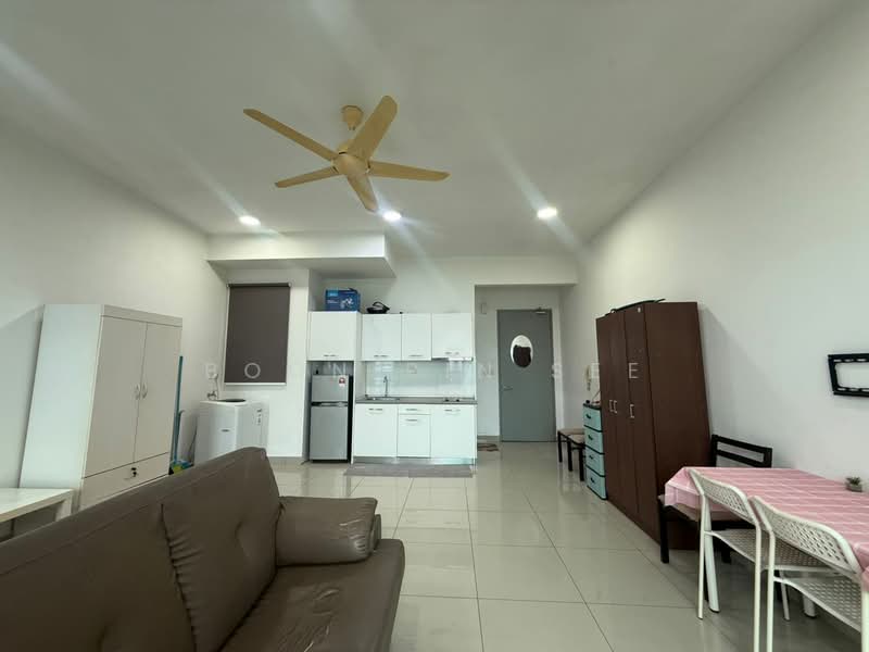 Service Residence for Rent at Cybersquare - Boon Pin See - Living Room - PropertyGuru.com.my