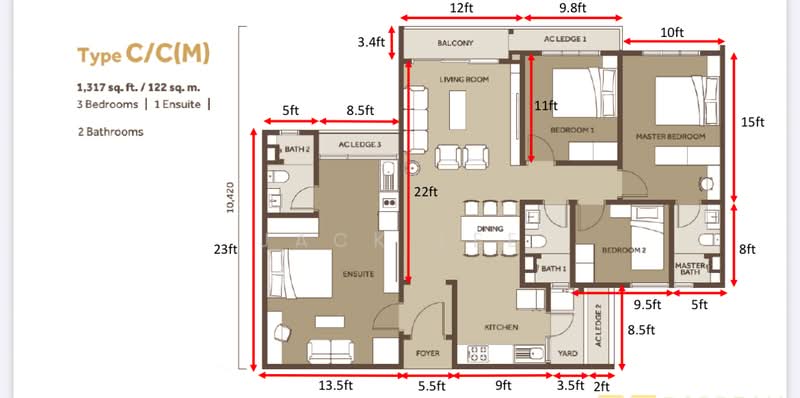 Pangsapuri untuk Dijual di PSV 1 Residences @ Platinum South Valley - Jack Lee - PropertyGuru.com.my