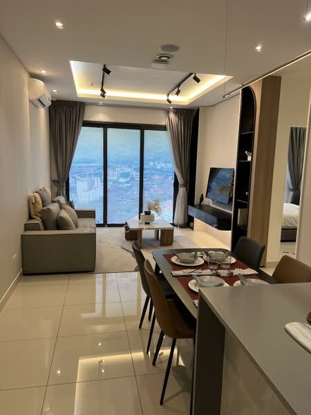 Pangsapuri untuk Dijual di PSV 1 Residences @ Platinum South Valley - Jack Lee - Living Room - PropertyGuru.com.my