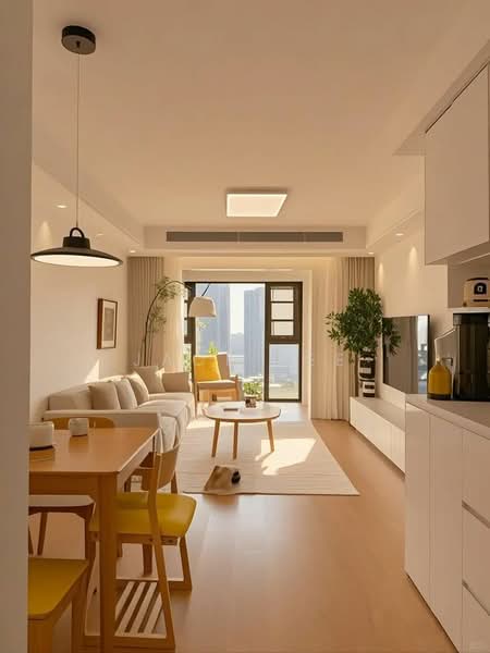 Condominium for Sale at RV2 Residence (Riverville Residences 2) - Jack Lee - Living Room - PropertyGuru.com.my