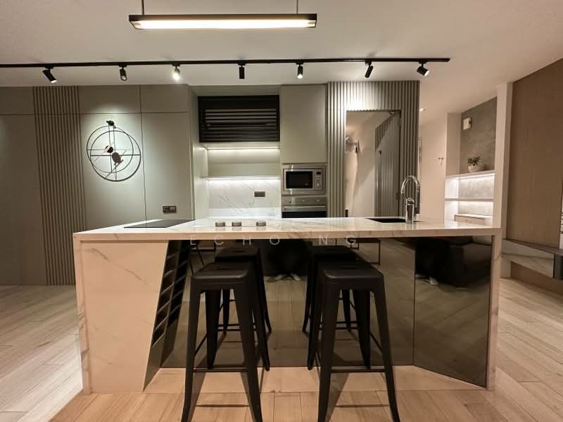 Service Residence for Sale at Lumi Tropicana Serviced Residence - Echo Ng - Kitchen - PropertyGuru.com.my