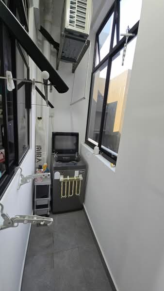 Service Residence for Sale at Twin Tower Residence - ZK Loke - Balcony - PropertyGuru.com.my