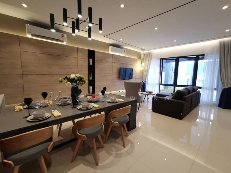 Cluster House for Sale in Bandar Seri Coalfields (Ijok) - Carmen Wang - Living Room - PropertyGuru.com.my
