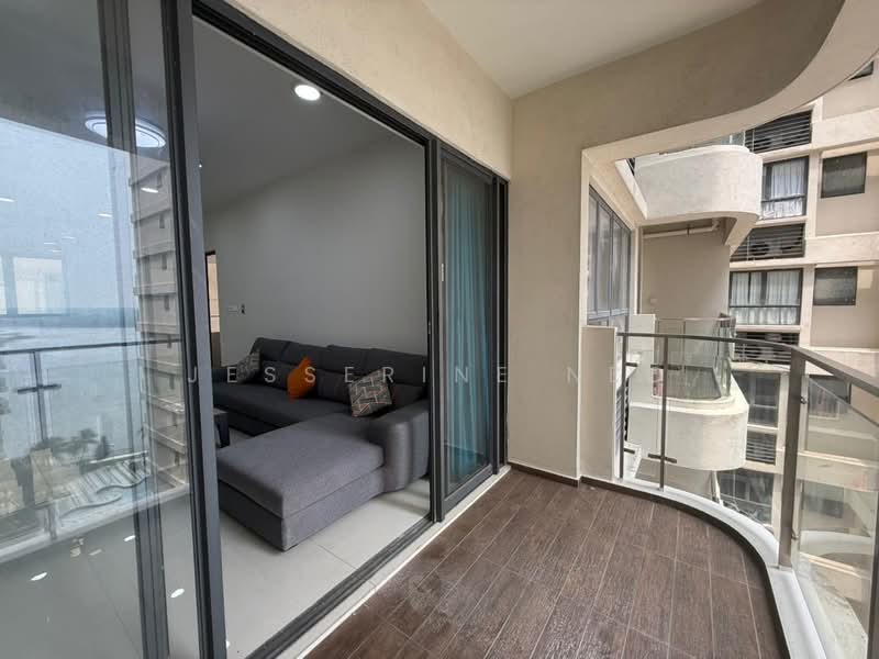 Condominium for Rent at Kings Bay @ Country Garden Danga Bay - Jesserine Neo - Balcony - PropertyGuru.com.my